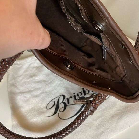 Brighton NWOT Leather Bucket Bag - Picture 2 of 10